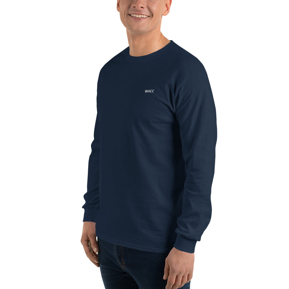Navy WACC Longsleeve für Finance-, Banking- und Consulting-Profis