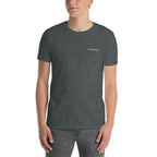 Graues FinCouture Logo T‑Shirt als minimalistisches Finance Basic für Banking und Consulting