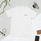 Weißes Herren FinCouture Logo T-Shirt als Finance Basic für Banking, Finance und Consulting