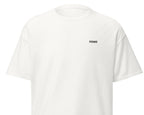 Weißes Unisex FOMO T‑Shirt für Trader, Investoren und Krypto-Fans